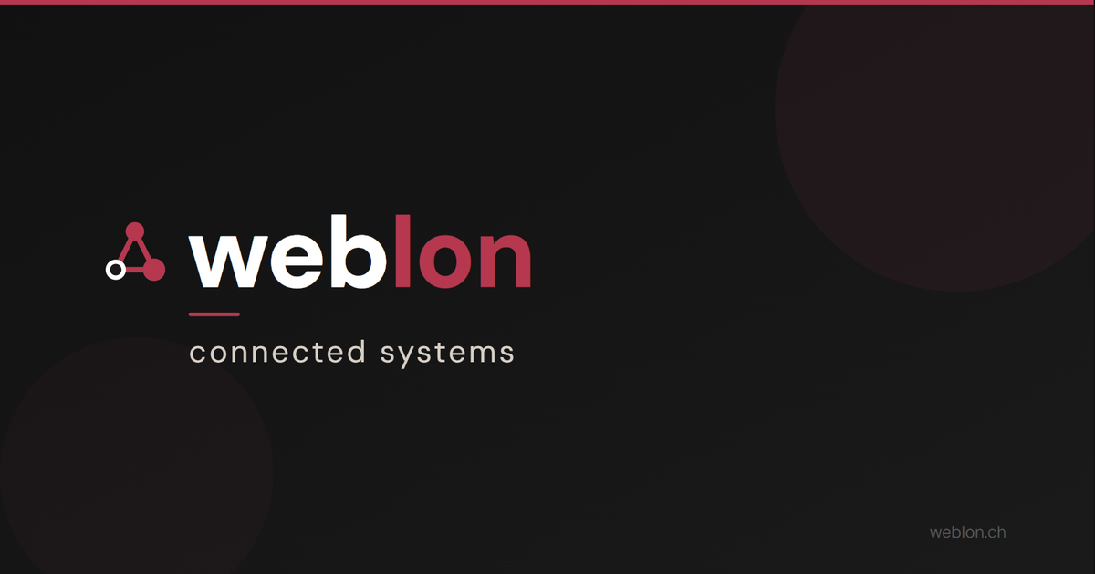Automatisierungen & individuelle Tools aus der Schweiz | Weblon
